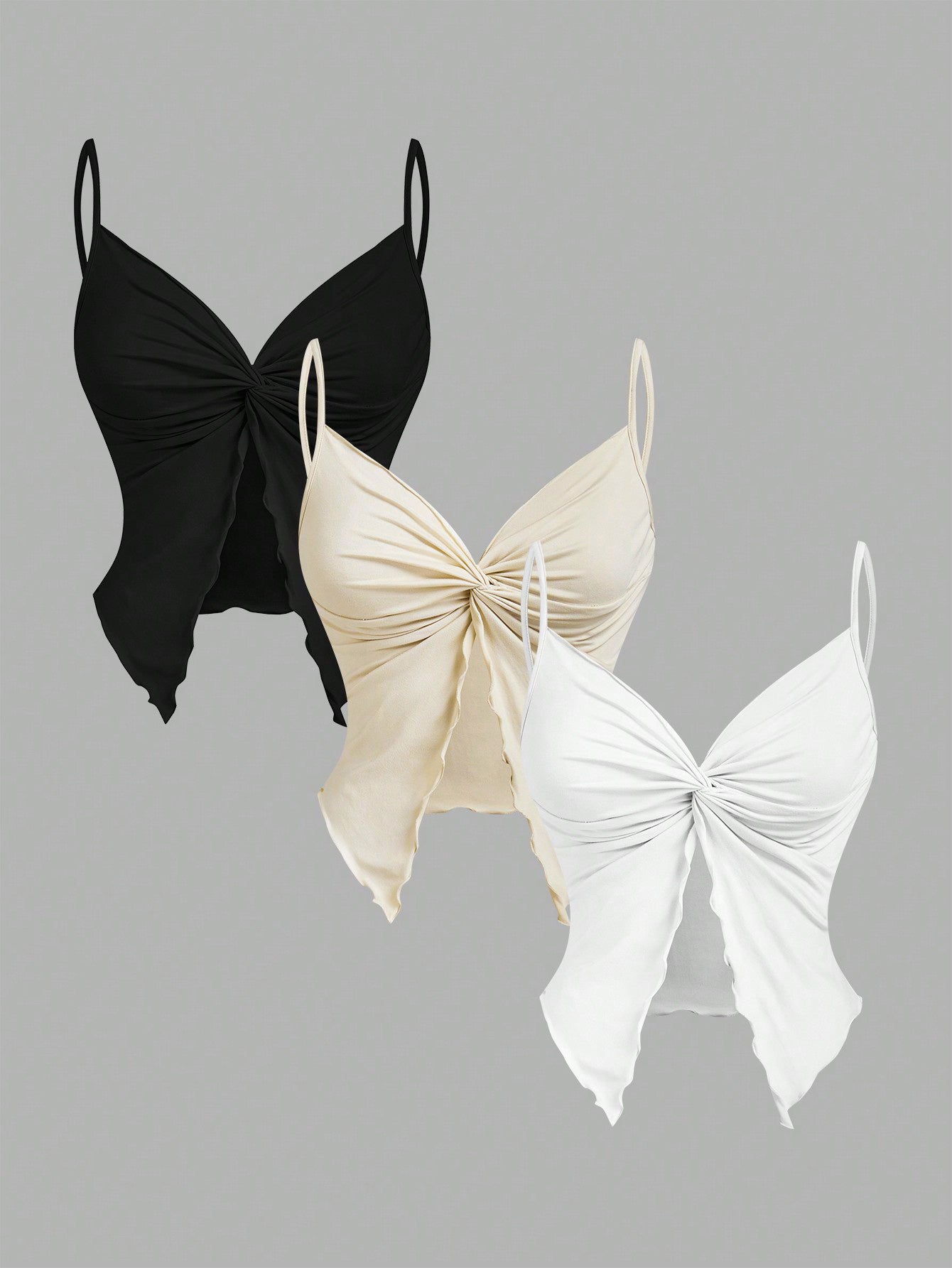 Top minimalista de tirantes – Set de 3 piezas