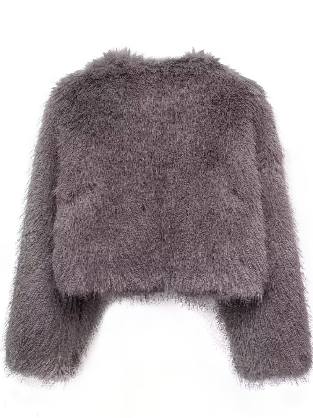 Chaqueta de Peluche Tipo Zorro · Alta Calidad