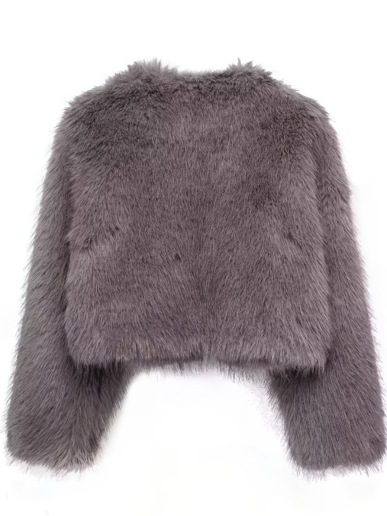 Chaqueta de Peluche Tipo Zorro · Alta Calidad