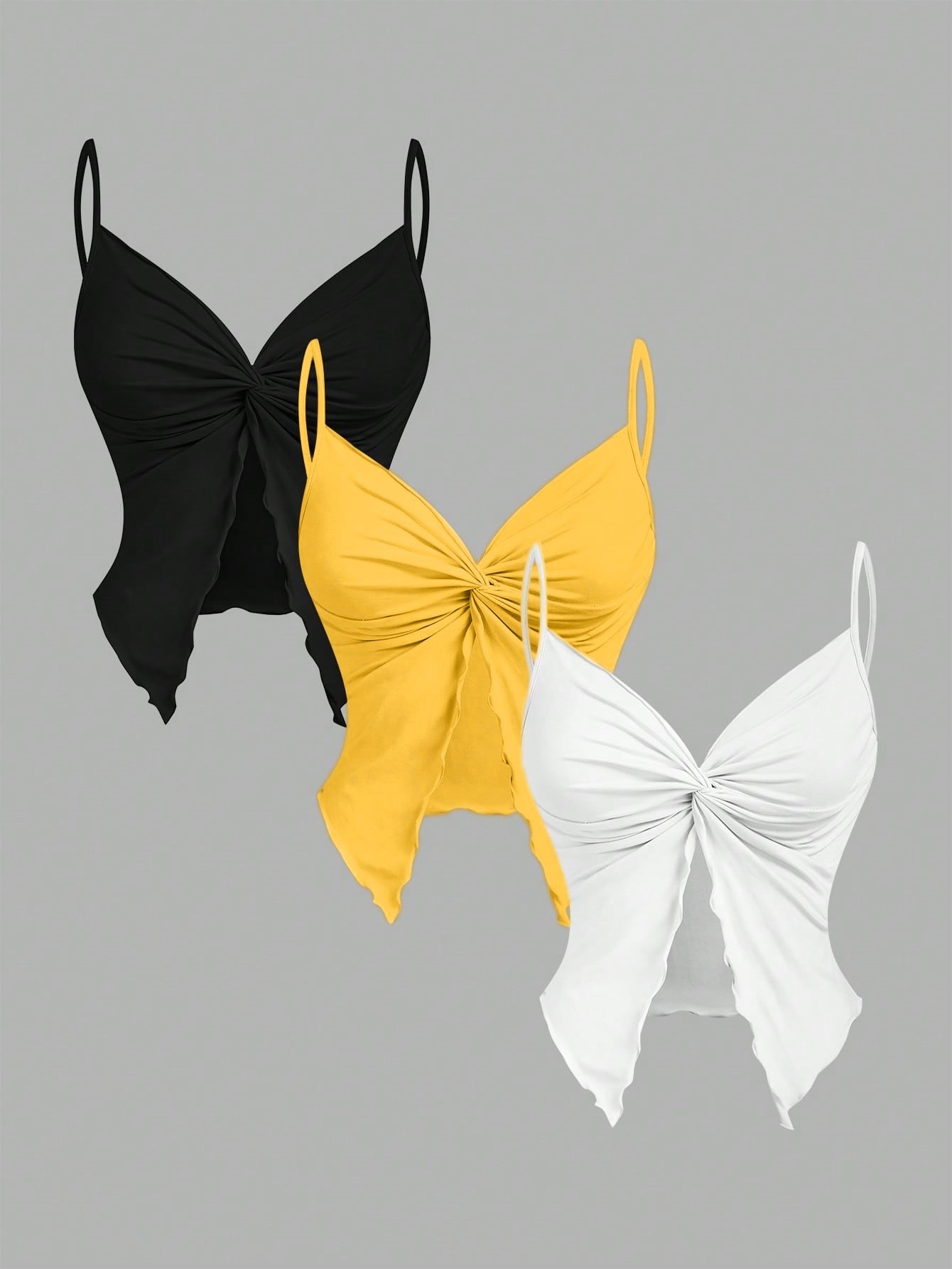 Top minimalista de tirantes – Set de 3 piezas