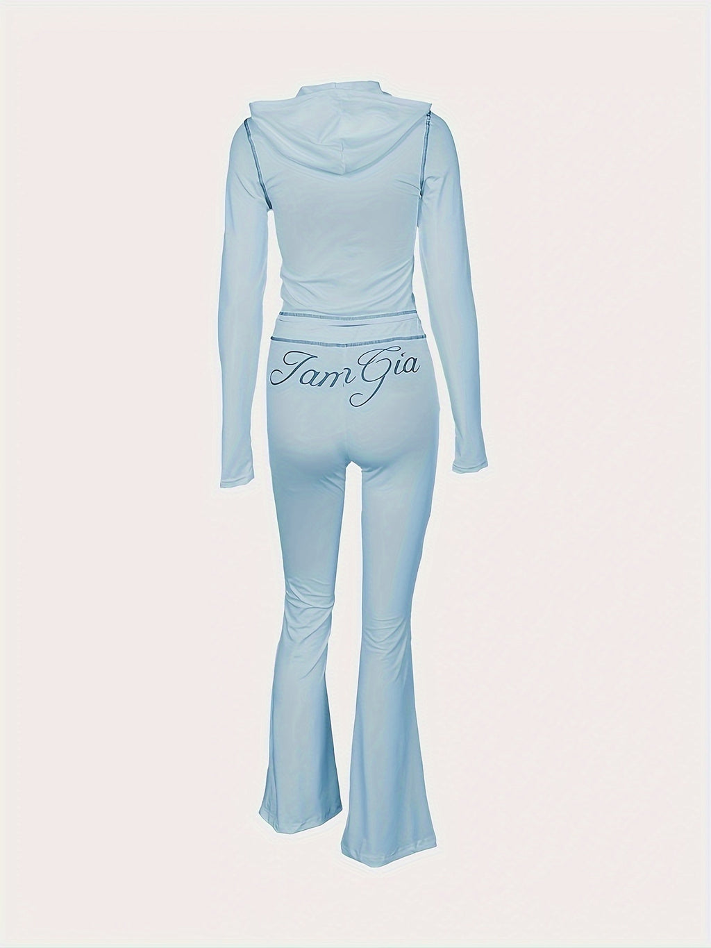 Set Deportivo Ajustado 2 Piezas · Sudadera con Cremallera + Leggings