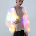 Abrigo de Peluche con Luces LED · Edición Nocturna