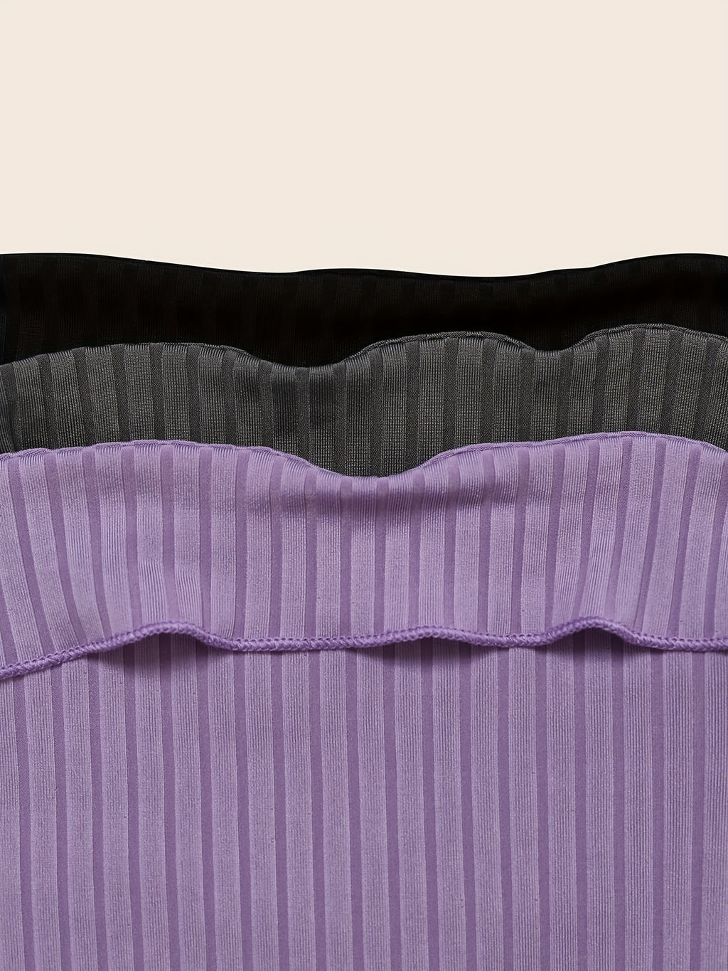 Set 3 Piezas · Top Strapless + Pantalón Acampanado