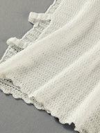 Vestido corto blanco elegante