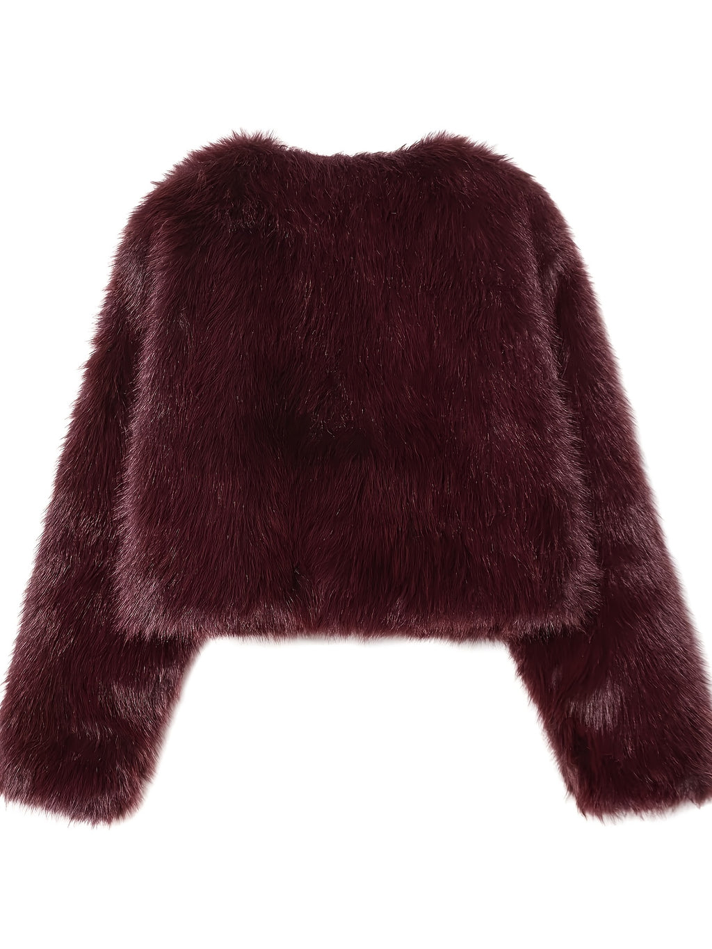 Chaqueta de Peluche Tipo Zorro · Alta Calidad