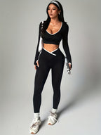 Set Deportivo 2 Piezas con Manga Larga y Pantalón – Moldea y Levanta