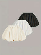 Pantalones casuales de cintura alta set 3 piezas