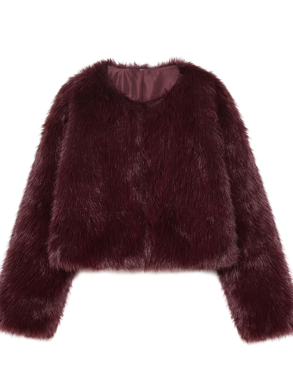 Chaqueta de Peluche Tipo Zorro · Alta Calidad