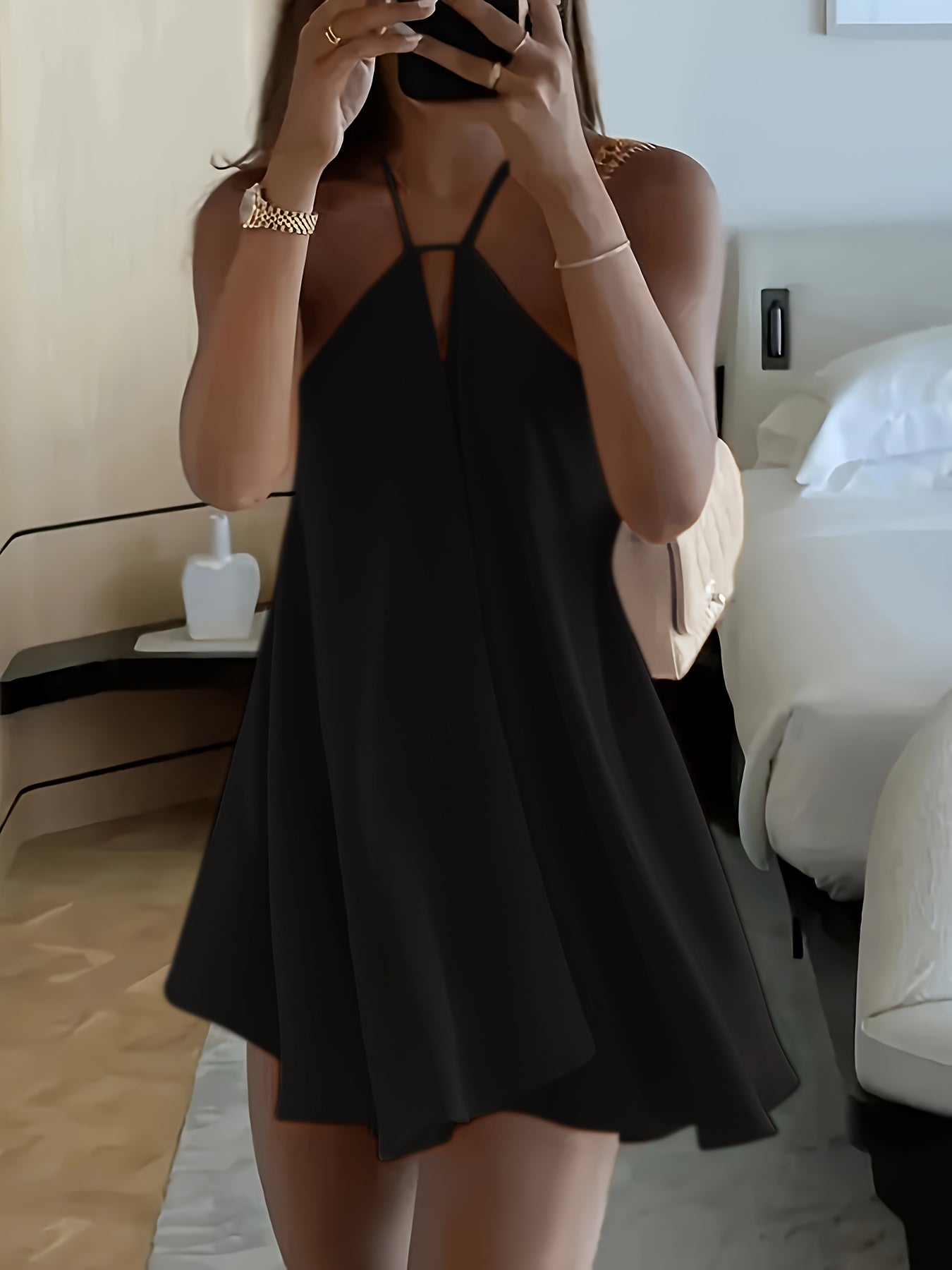 Vestido largo estilo sirena/A‑line