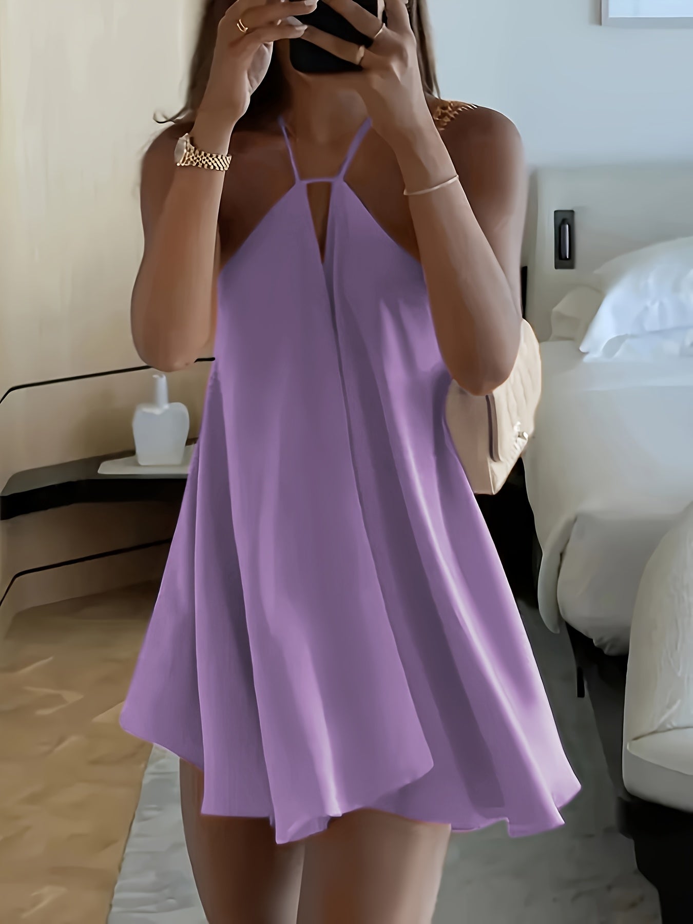 Vestido largo estilo sirena/A‑line