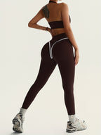 Conjunto Deportivo Push-Up con Pantalón Largo – Realza Cintura & Glúteos