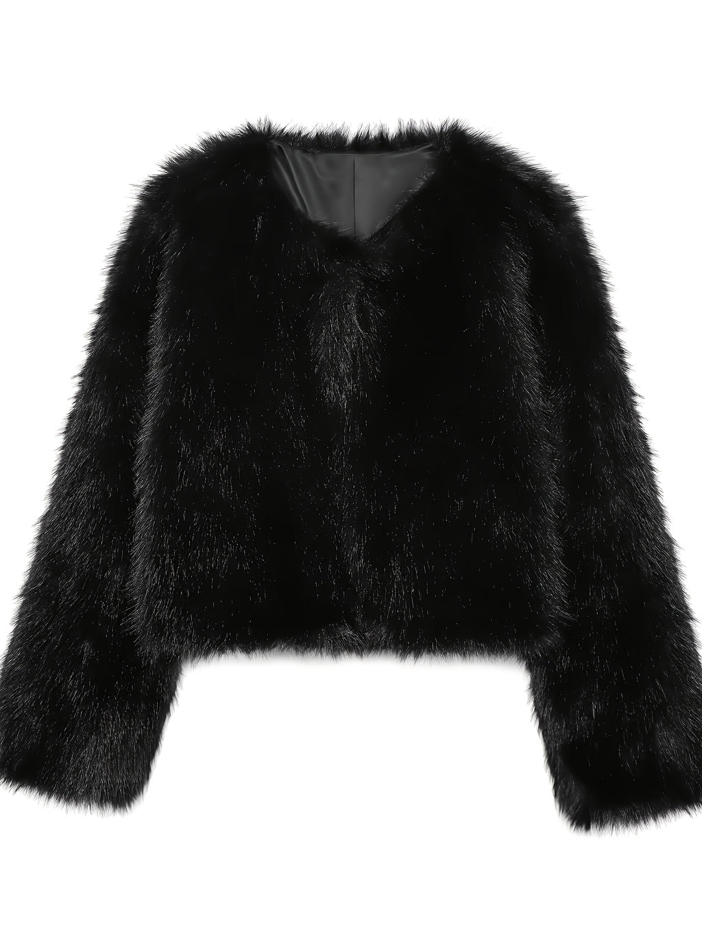 Chaqueta de Peluche Tipo Zorro · Alta Calidad