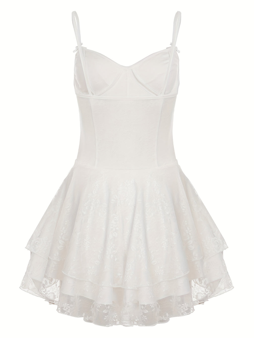 Vestido Princesa con Encaje y Tirantes Finos – Elegante para Fiestas