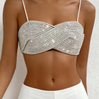 Top de Tirantes con Brillantes