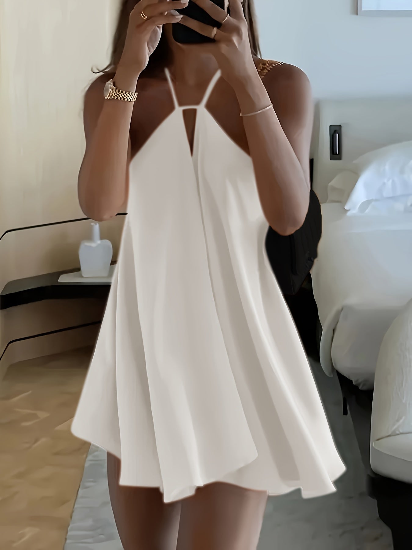 Vestido largo estilo sirena/A‑line