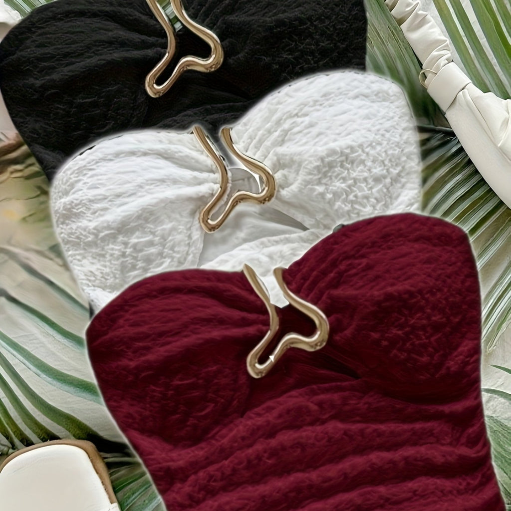 Tankini 3 Piezas para Playa – Versátil, Elegante y Perfecto para Viajes