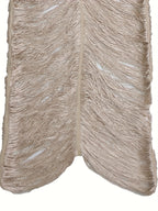 Vestido Largo Halter con Flecos y Abertura – Sexy para Eventos Nocturnos