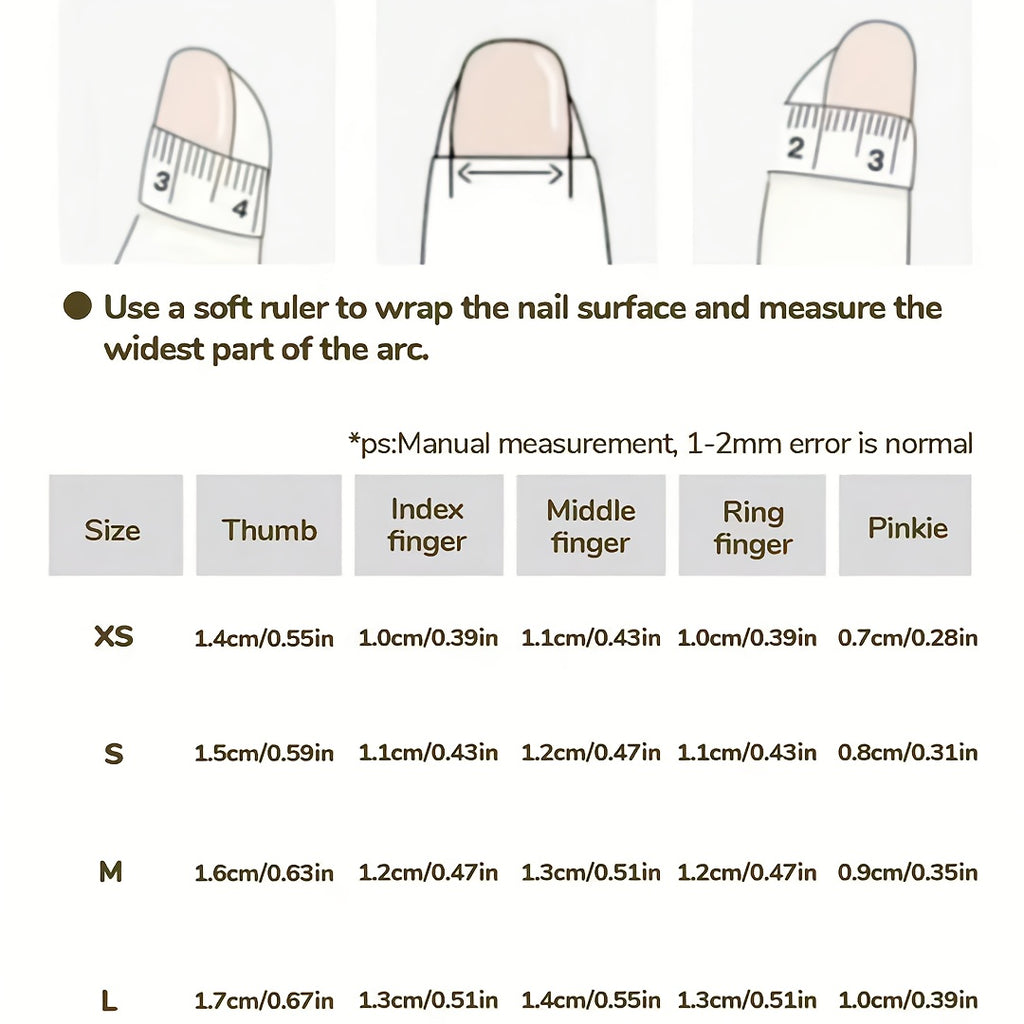 Uñas postizas cuadradas 3D florales