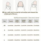 Uñas postizas 3D labios exagerados – Forma almendra