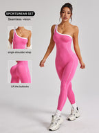 Mono deportivo elástico de una sola manga