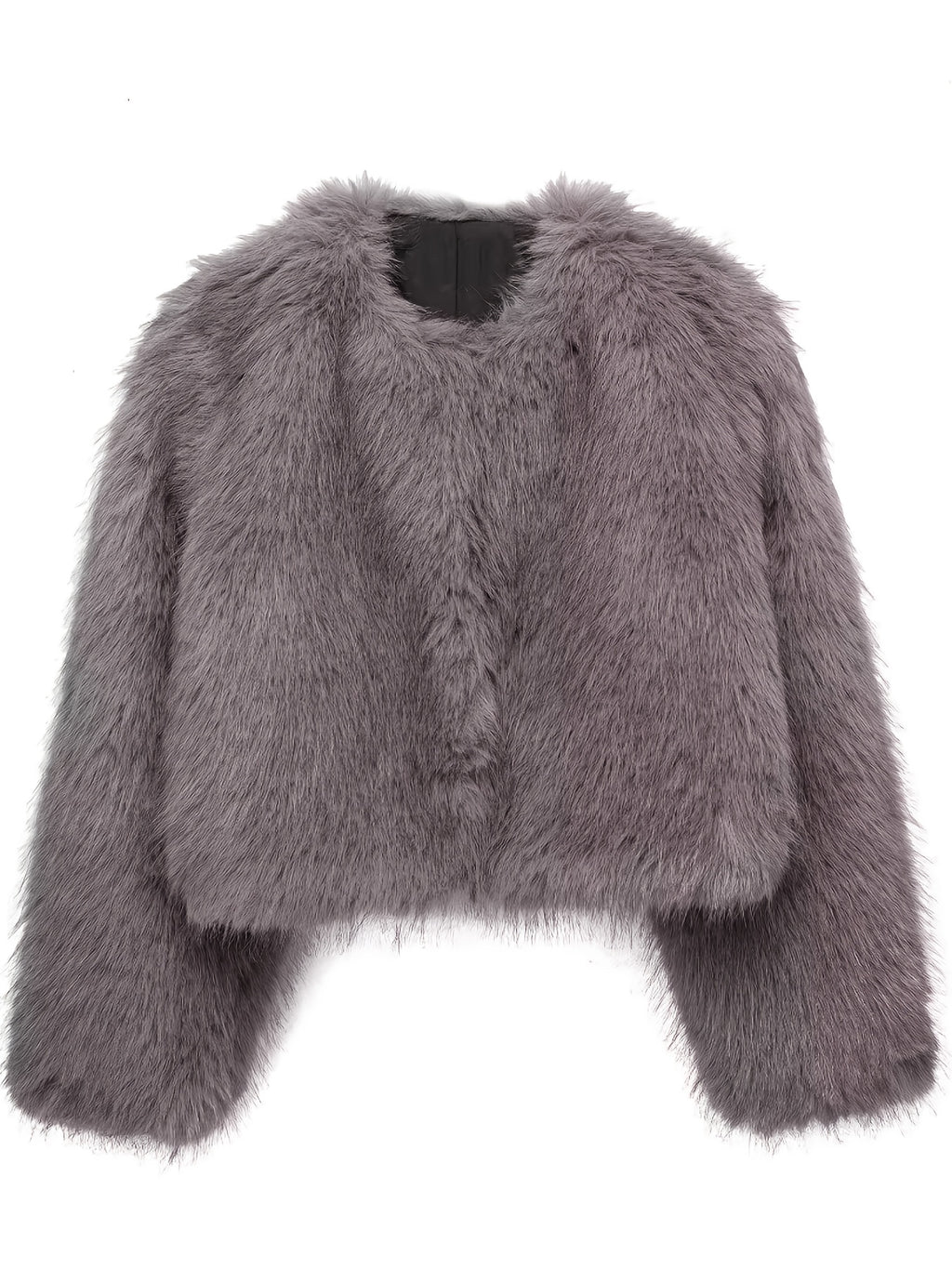 Chaqueta de Peluche Tipo Zorro · Alta Calidad