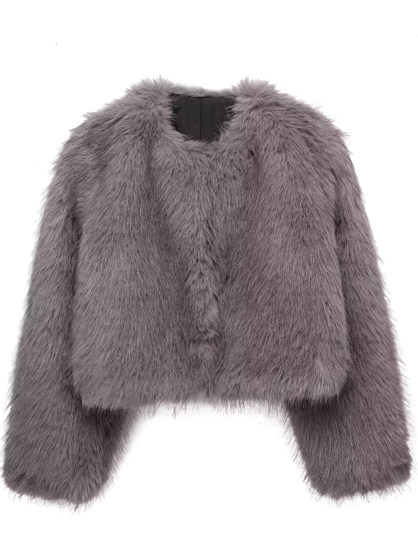 Chaqueta de Peluche Tipo Zorro · Alta Calidad