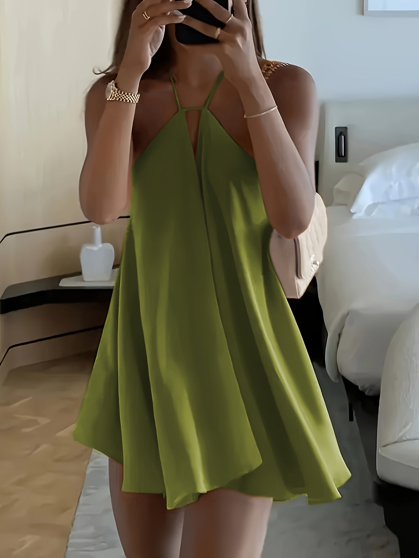 Vestido largo estilo sirena/A‑line