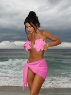 Bikini 3 Piezas con Falda · Estilo Bandage