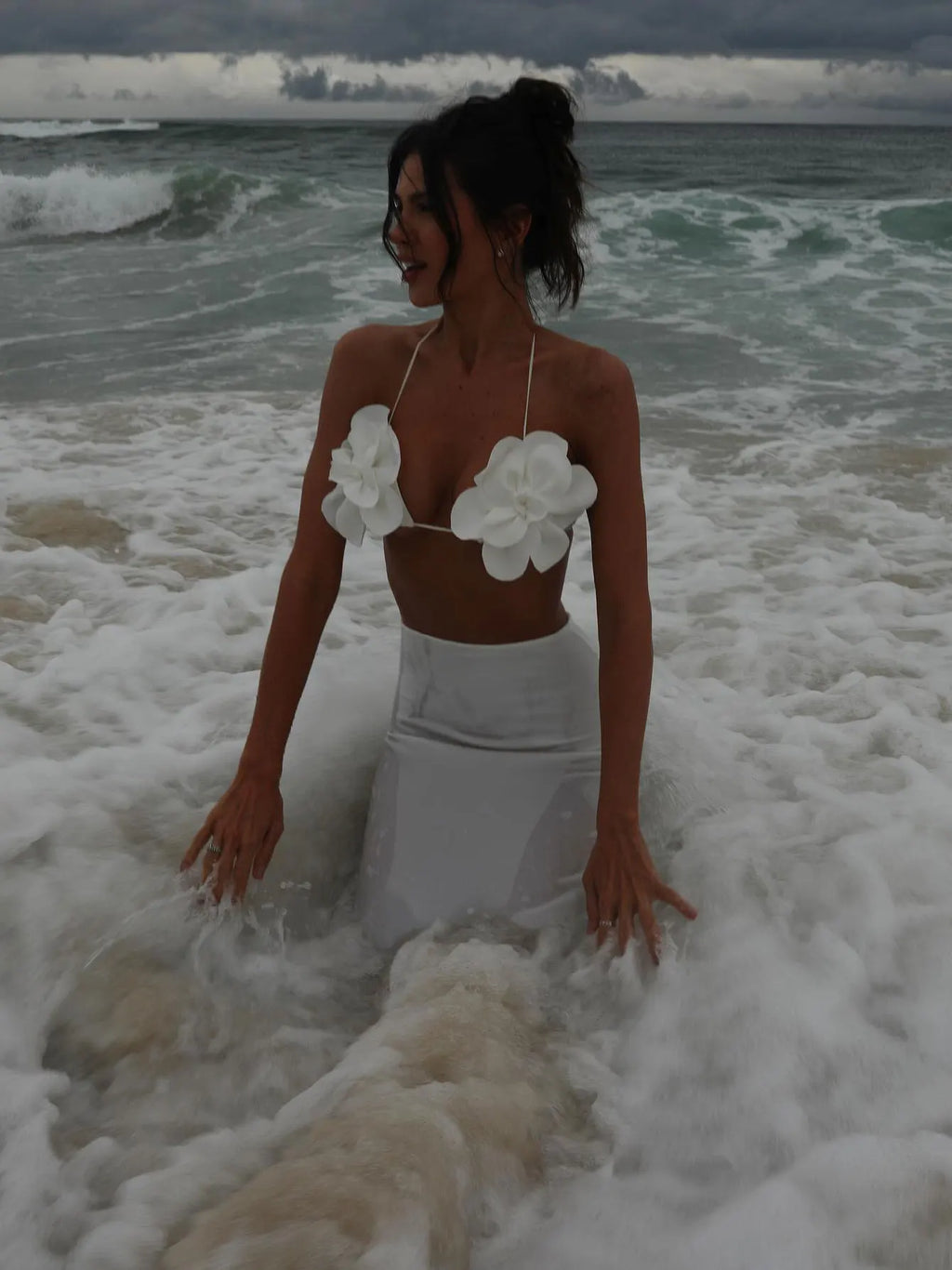 Bikini 3 Piezas con Falda · Estilo Bandage