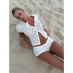 Conjunto Crochet Veraniego · Top + Shorts