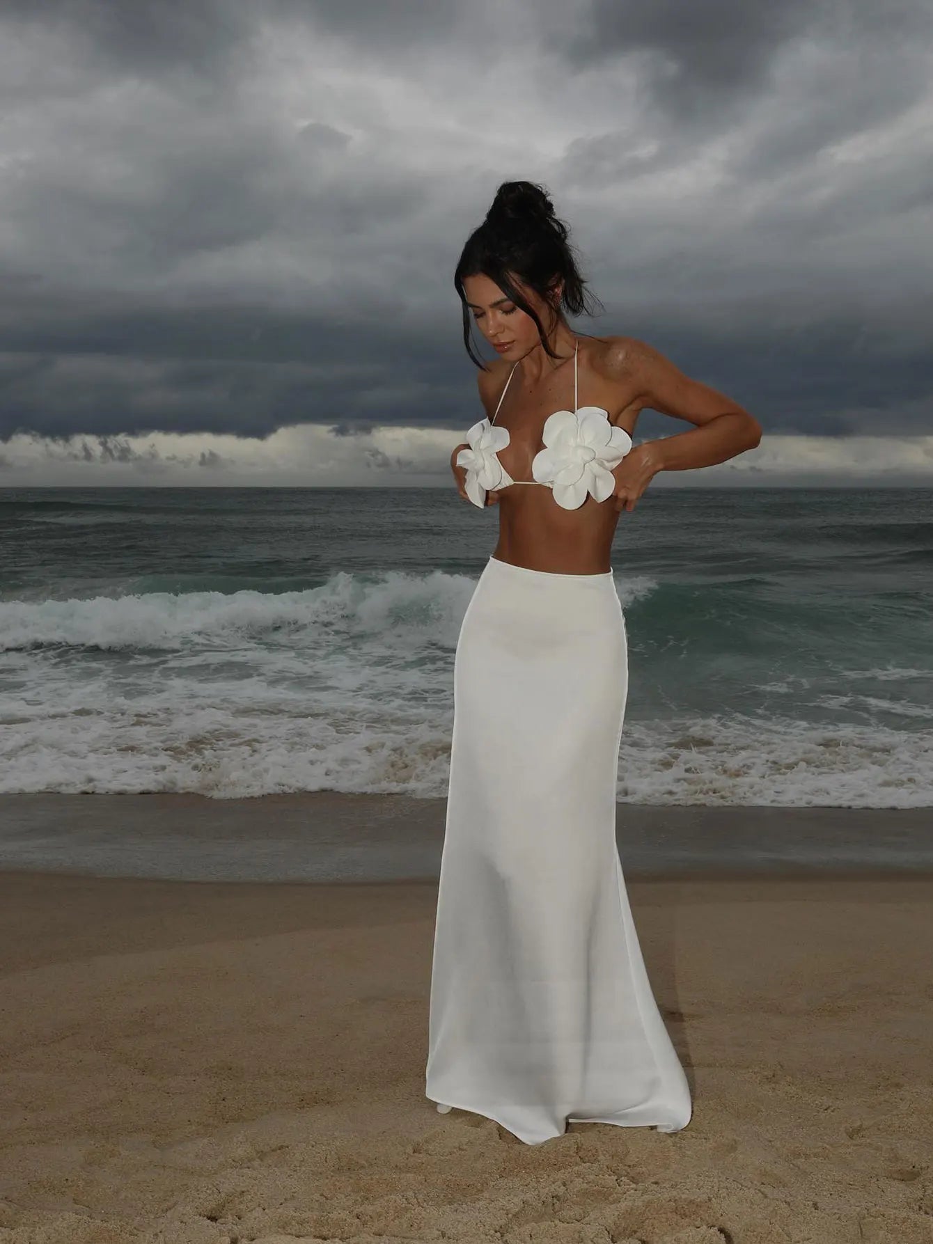 Bikini 3 Piezas con Falda · Estilo Bandage