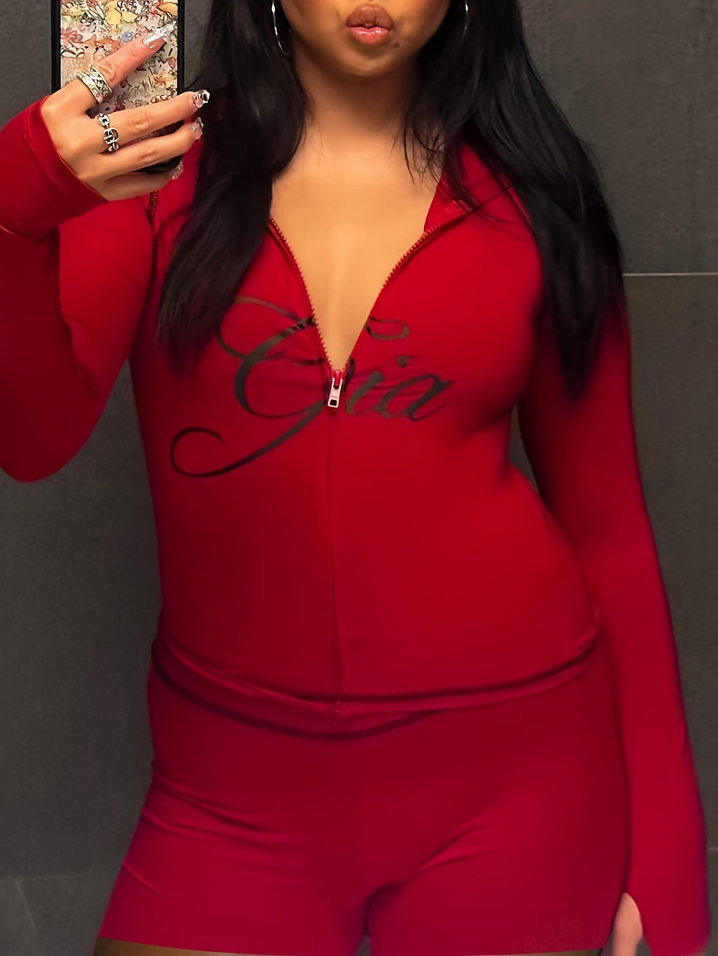 Set Casual 2 Piezas · Sudadera con Capucha + Shorts