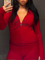 Set Casual 2 Piezas · Sudadera con Capucha + Shorts