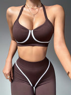 Conjunto Deportivo Push-Up con Pantalón Largo – Realza Cintura & Glúteos