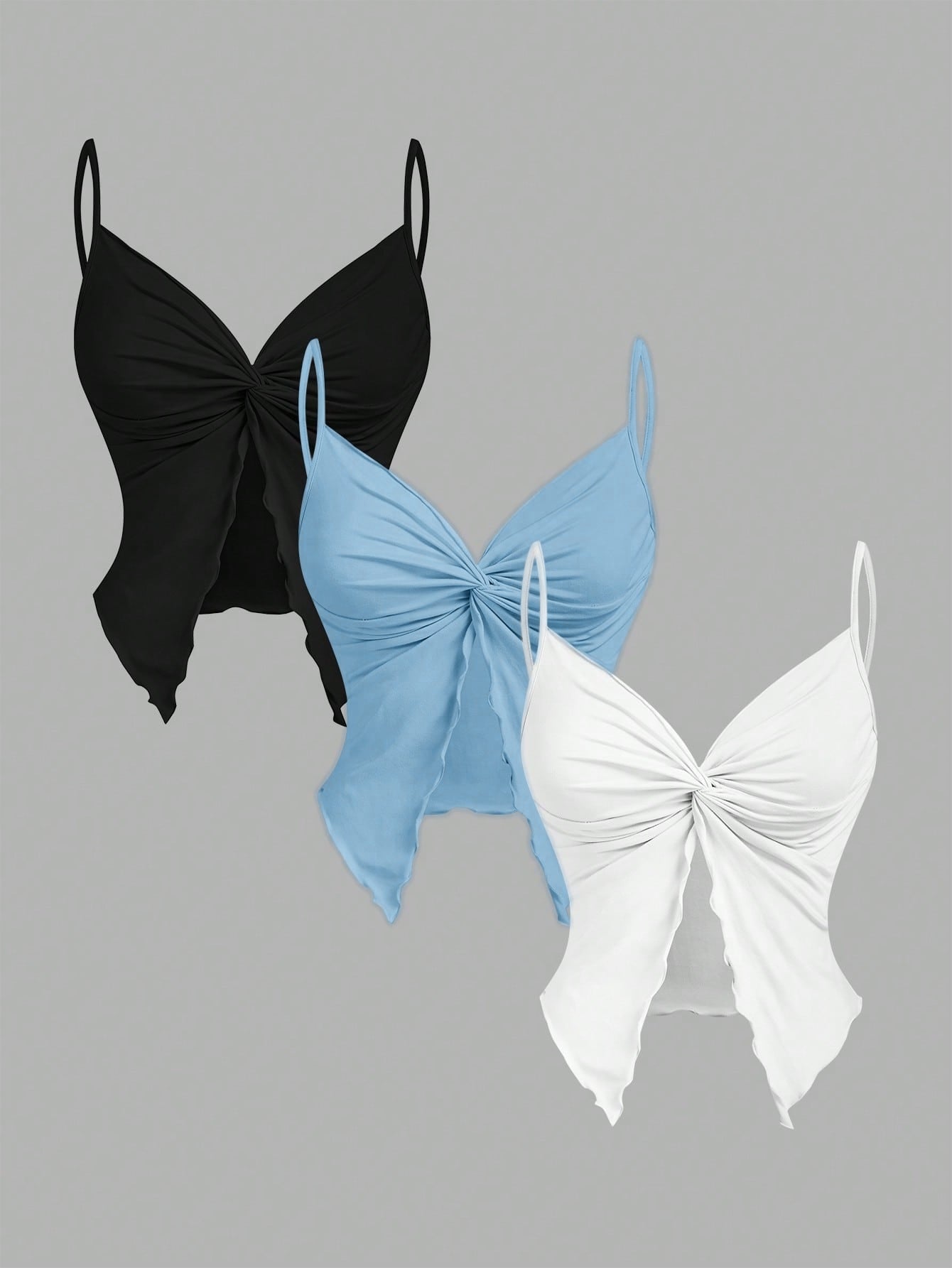 Top minimalista de tirantes – Set de 3 piezas