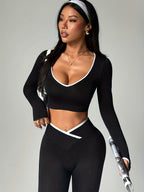 Set Deportivo 2 Piezas con Manga Larga y Pantalón – Moldea y Levanta