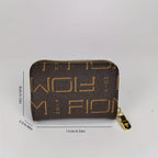 Set de Billetera Larga y Tarjetero para Mujer - 3 Piezas con Gran Capacidad - ESTAMOSBELLAS