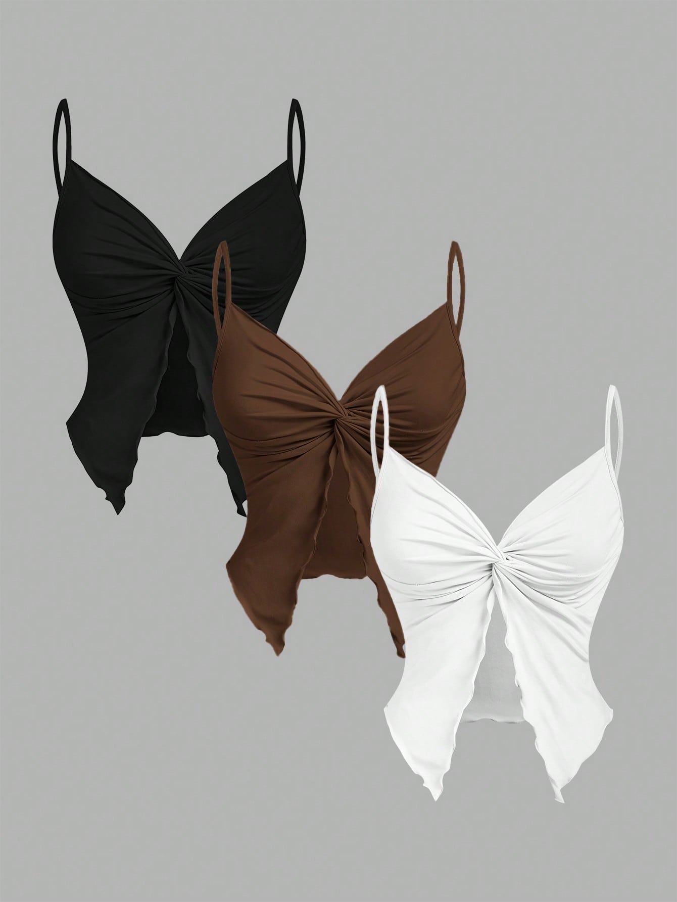 Top minimalista de tirantes – Set de 3 piezas