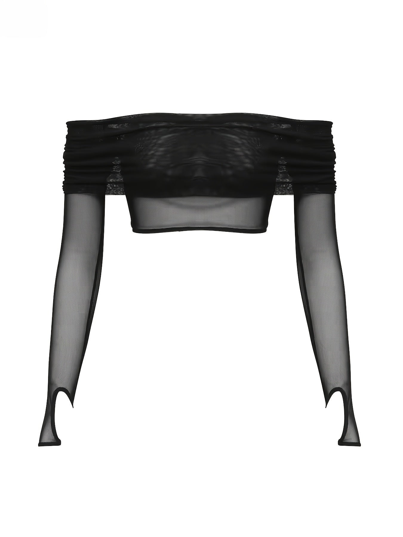 Set de dos piezas compuesto por vestido largo plisado