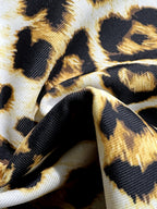 Bikini de leopardo con estrella metálica