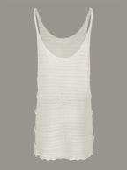 Vestido corto blanco elegante