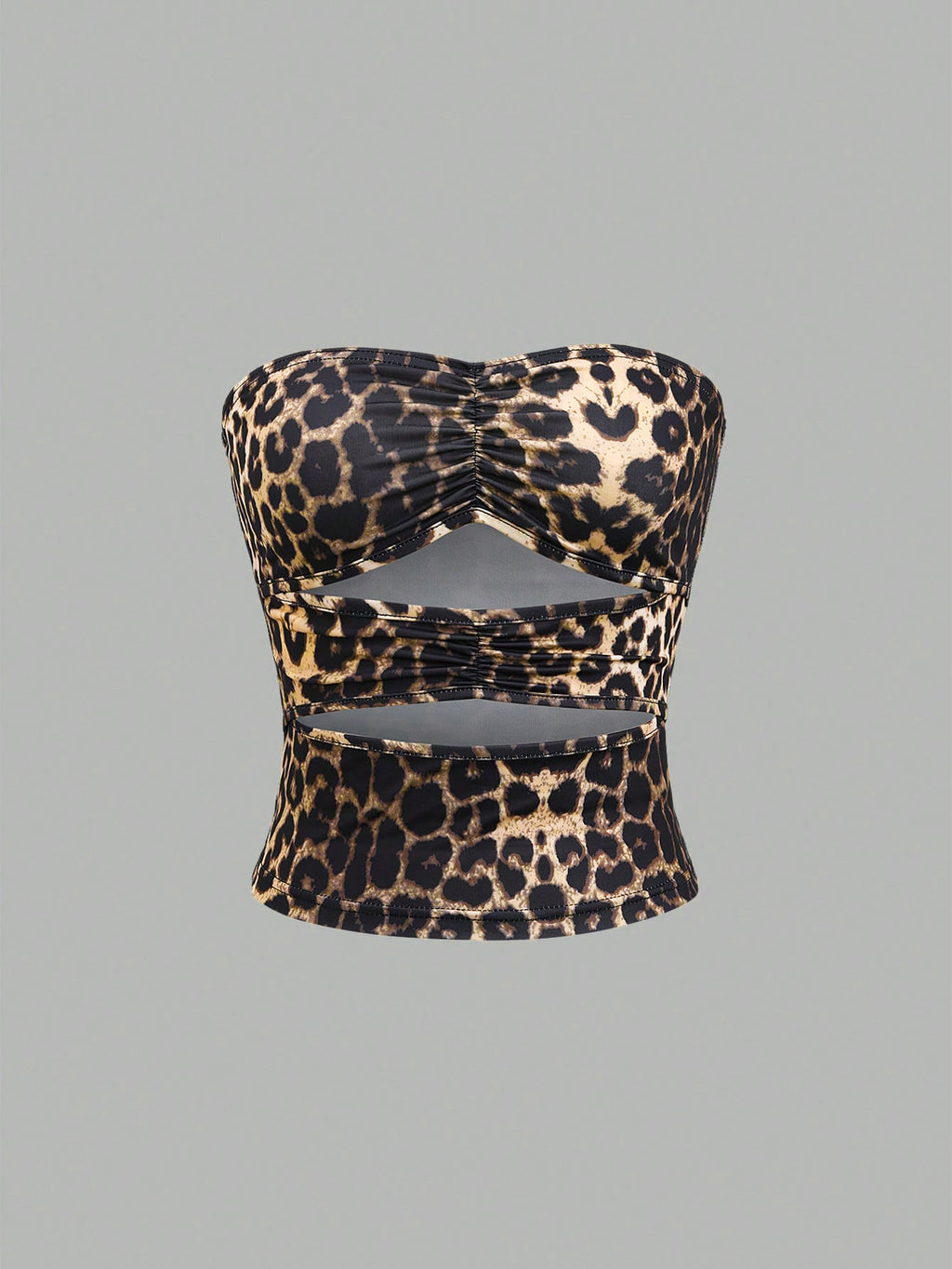 Top Set sexy off-shoulder crop top – 3 piezas