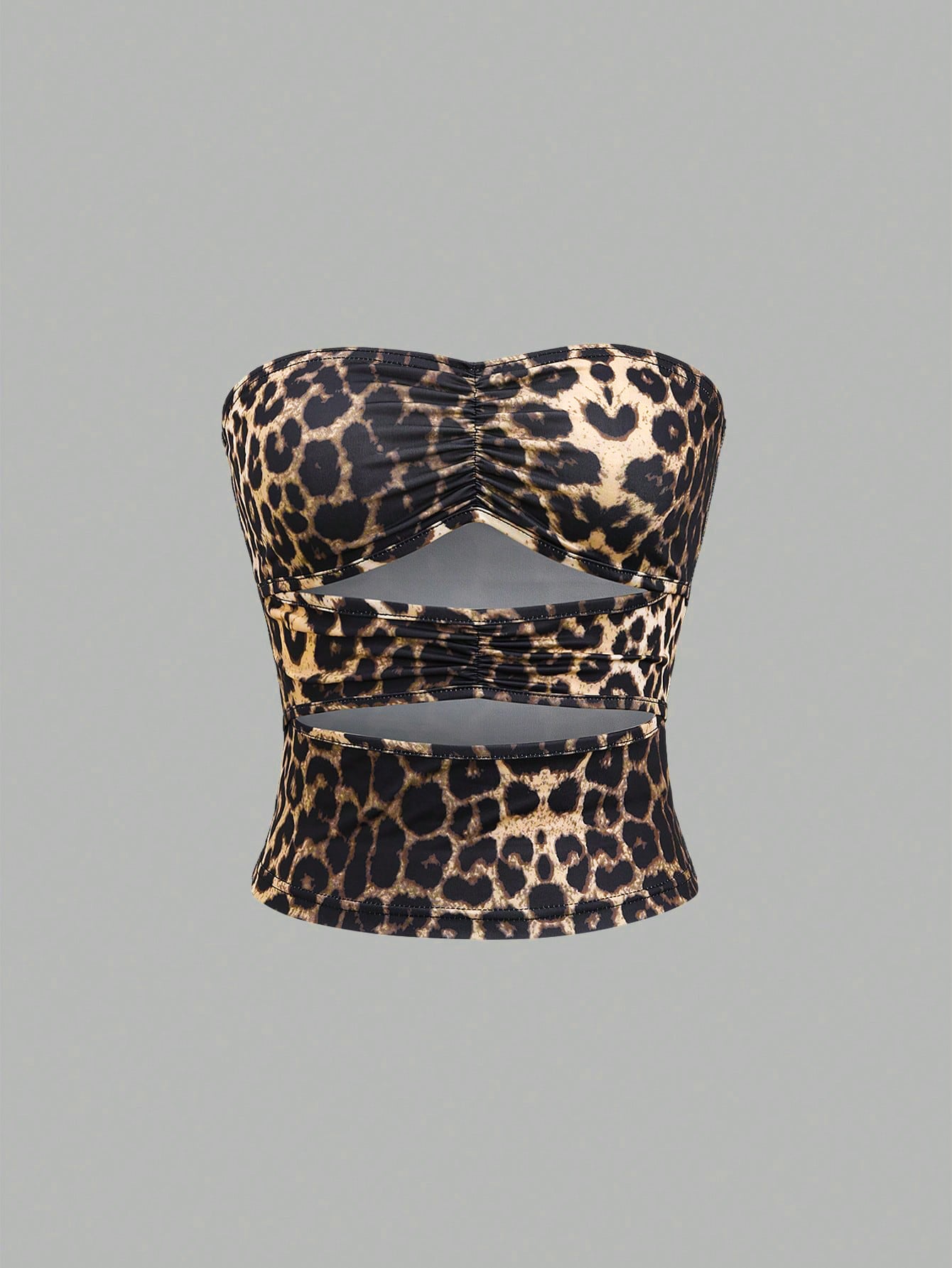 Top Set sexy off-shoulder crop top – 3 piezas